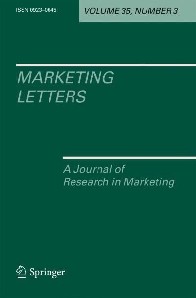 Marketing Letters 3/2024