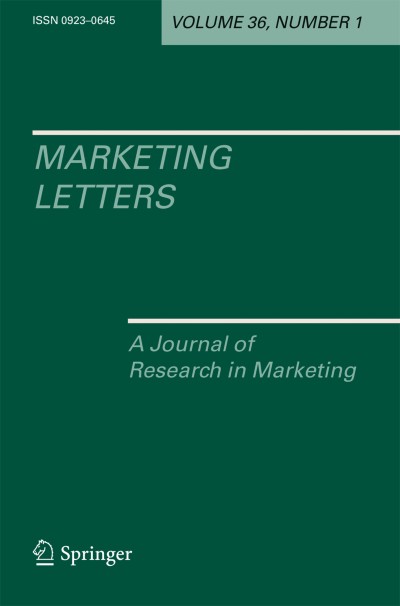 Marketing Letters 1/2025