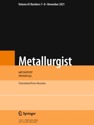 Metallurgist 7-8/2021