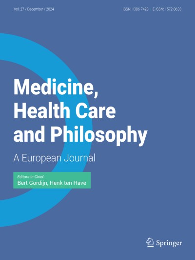 Medicine, Health Care and Philosophy 4/2024