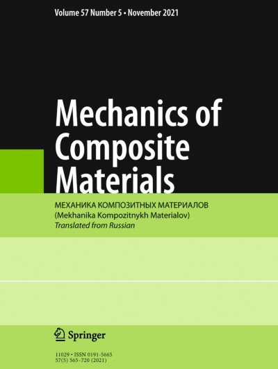 Link to Journal Mechanics of Composite Materials