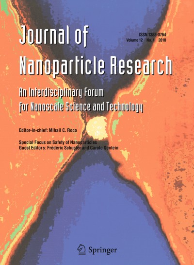 Journal of Nanoparticle Research 1/2010