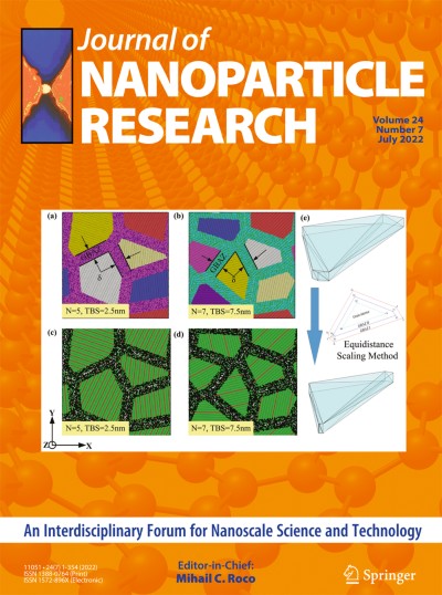 Journal of Nanoparticle Research 7/2022