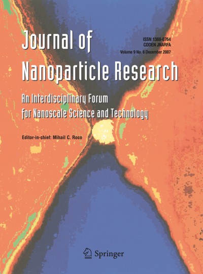 Journal of Nanoparticle Research 6/2007