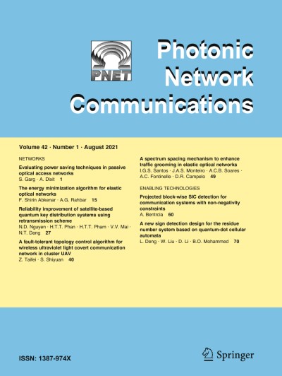 Photonic Network Communications 1/2021