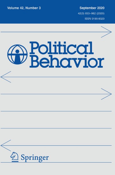 Political Behavior 3/2020