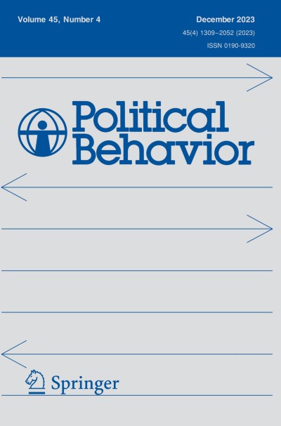 Political Behavior 4/2023