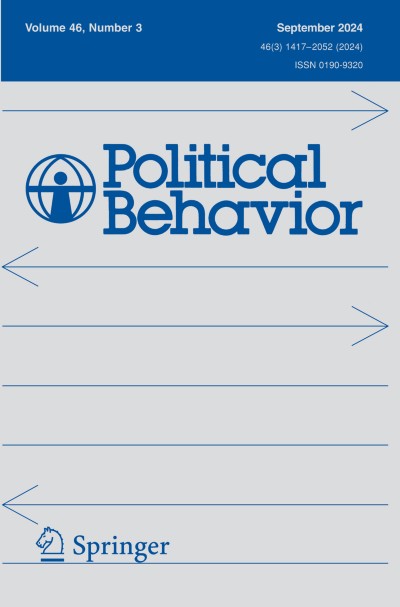 Political Behavior 3/2024
