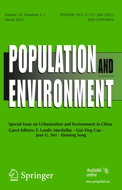 Population and Environment 2-3/2012