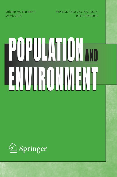 Population and Environment 3/2015