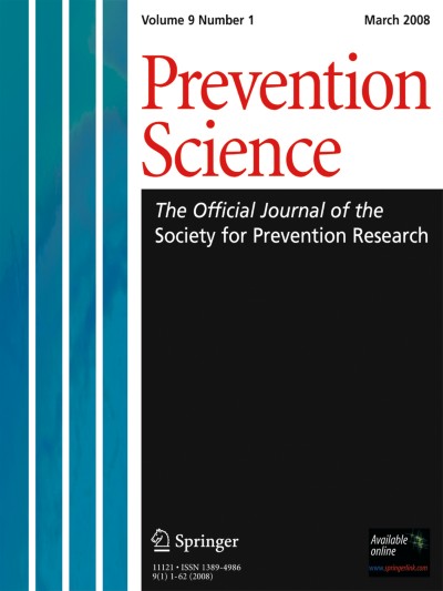 Prevention Science 1/2008