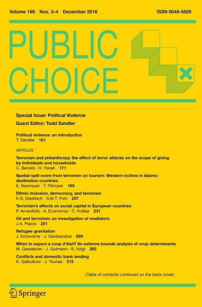Link to Journal Public Choice