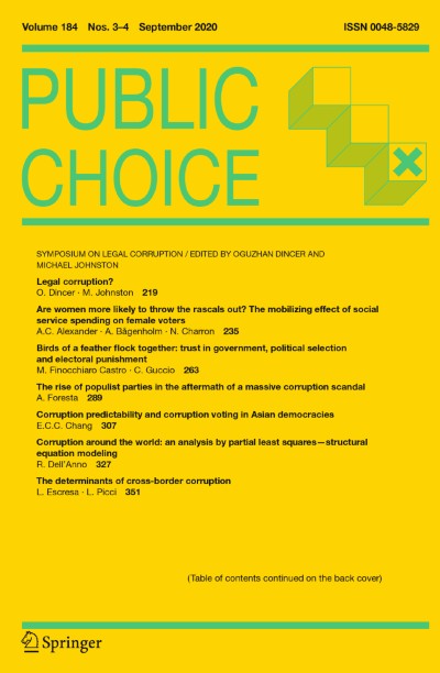 Public Choice 3-4/2020