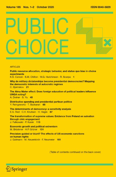 Public Choice 1-2/2020