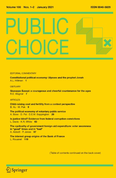 Public Choice 1-2/2021