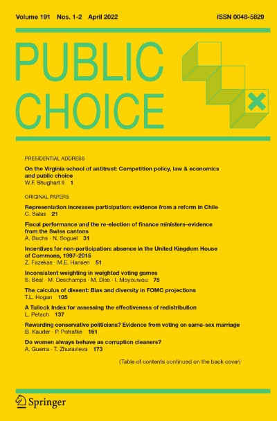 Public Choice 1-2/2022