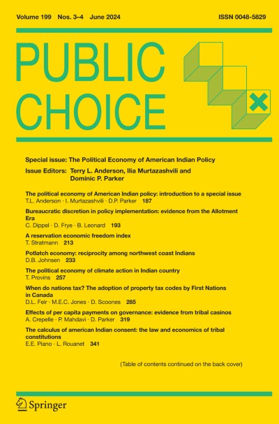 Public Choice 3-4/2024