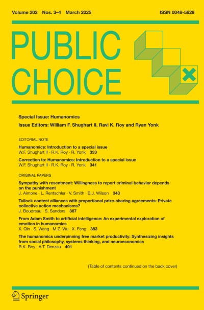 Public Choice 3-4/2025