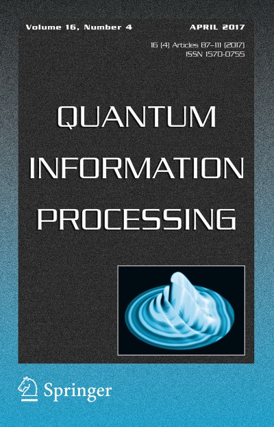 Link zu Zeitschrift Quantum Information Processing