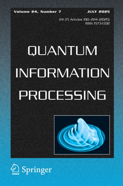 Quantum Information Processing 7/2025