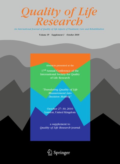 Quality of Life Research 1/2010