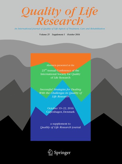 Quality of Life Research 1/2016