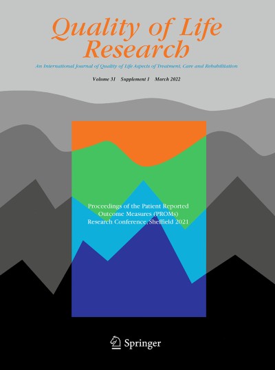 Quality of Life Research 1/2022