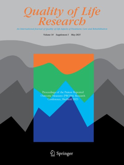 Quality of Life Research 1/2025