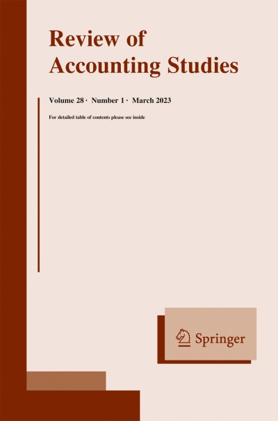 Review of Accounting Studies 1/2023