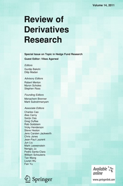 Review of Derivatives Research 2/2011