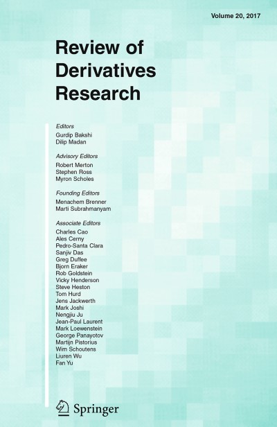 Review of Derivatives Research 2/2017