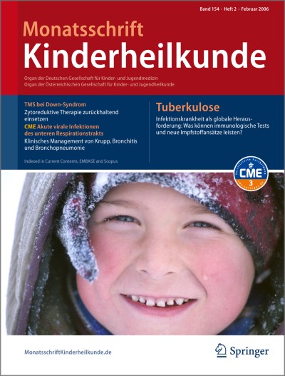 Monatsschrift Kinderheilkunde 2/2006