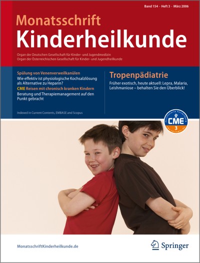 Monatsschrift Kinderheilkunde 3/2006