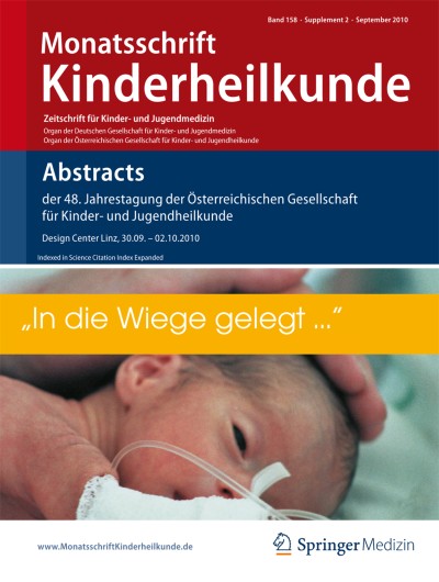 Monatsschrift Kinderheilkunde 2/2010