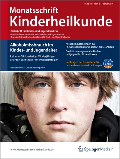 Monatsschrift Kinderheilkunde 2/2011