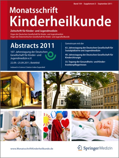 Monatsschrift Kinderheilkunde 3/2011