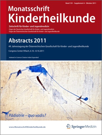 Monatsschrift Kinderheilkunde 4/2011