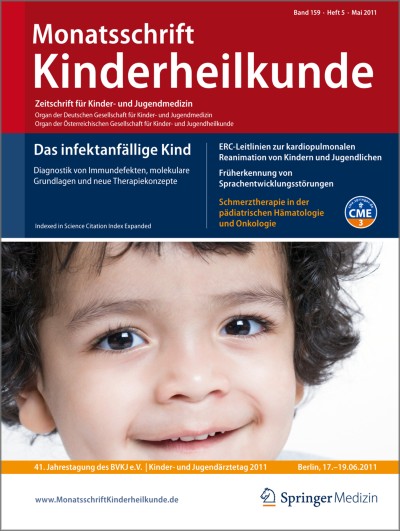 Monatsschrift Kinderheilkunde 5/2011