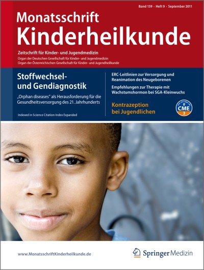 Monatsschrift Kinderheilkunde 9/2011
