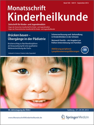 Monatsschrift Kinderheilkunde 9/2012