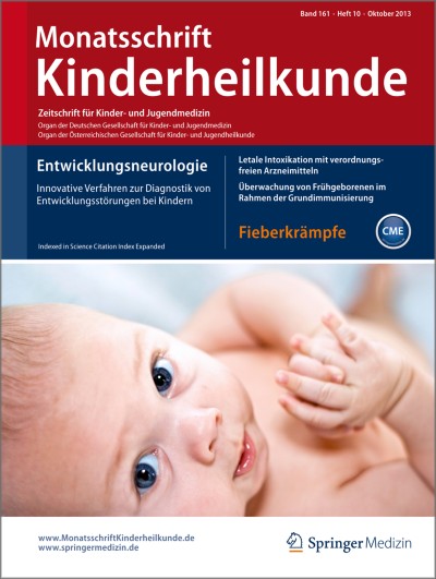 Monatsschrift Kinderheilkunde 10/2013
