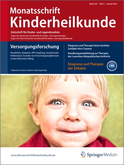 Monatsschrift Kinderheilkunde 1/2013