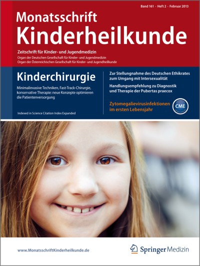 Monatsschrift Kinderheilkunde 2/2013