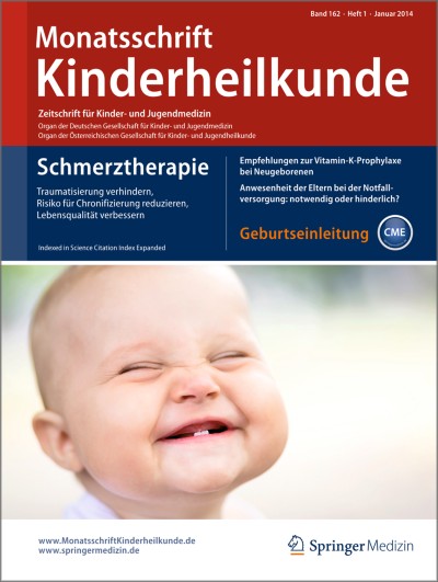Monatsschrift Kinderheilkunde 1/2014