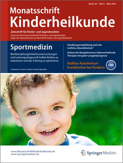 Monatsschrift Kinderheilkunde 3/2014