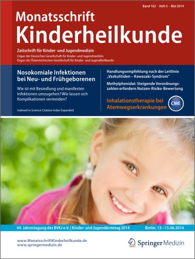 Monatsschrift Kinderheilkunde 5/2014