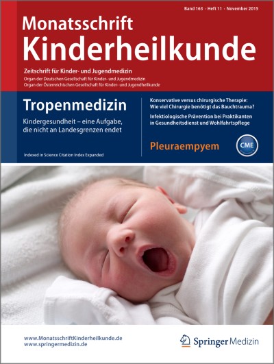 Monatsschrift Kinderheilkunde 11/2015