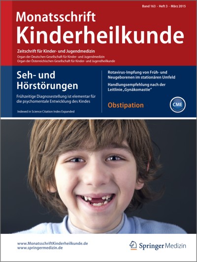Monatsschrift Kinderheilkunde 3/2015
