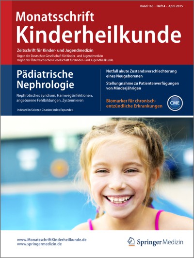 Monatsschrift Kinderheilkunde 4/2015