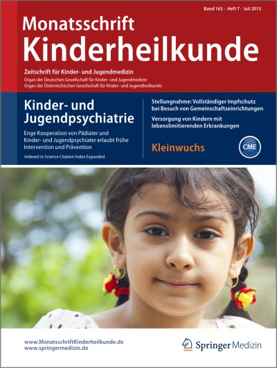 Monatsschrift Kinderheilkunde 7/2015
